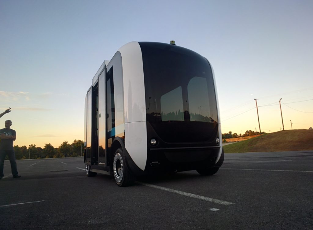 Olli, the Local Motors self-driving vehicle
